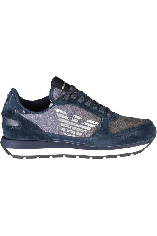 EMPORIO ARMANI WOMEN&#39;S BLUE SPORTS SHOES