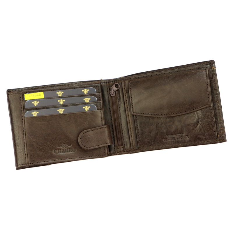 Men's genuine leather wallet Charro IASI 1373