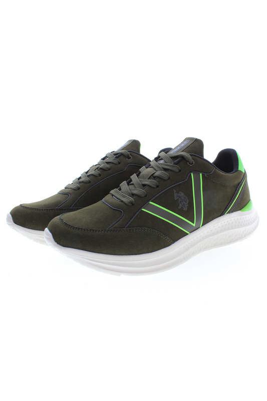 US POLO BEST PRICE GREEN MEN&#39;S SPORTS SHOES