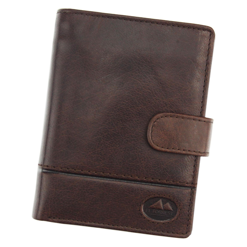 Men's genuine leather wallet EL FORREST 988-623 RFID