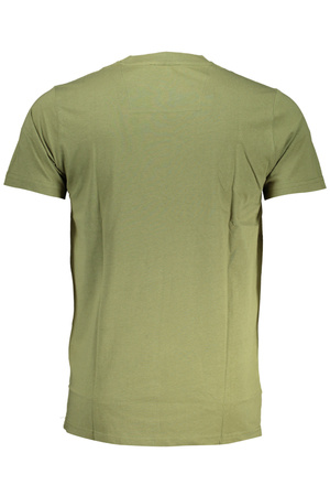 CAVALLI CLASS GREEN MEN&#39;S SHORT SLEEVED T-SHIRT