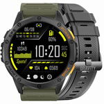 SMARTWATCH MĘSKI GRAVITY GT24-5 - LATARKA, DODATKOWY PASEK  (sg033e)