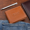 Wild Horse men's large camel leather wallet with RFiD G83