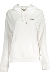 FILA WOMEN&#39;S WHITE SWEATSHIRT WITHOUT ZIP