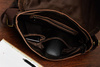 Beltimore Men's Leather Shoulder Bag Large Brown M85