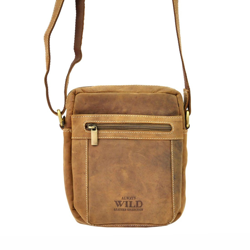 Herren Echtleder Tasche Wild 250587-MH