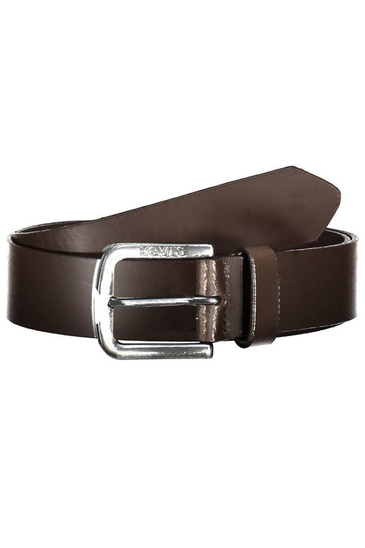 LEVI`S LEATHER BELT MAN BROWN