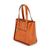 Large shoulder bag women's leather shopperbag