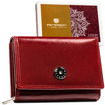 Leather wallet RFID PETERSON PTN 74892-TVT