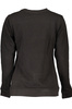 CAVALLI CLASS DAMEN-SWEATSHIRT MIT REISSVERSCHLUSS SCHWARZ