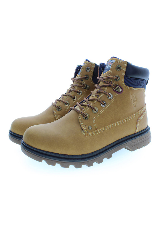 US POLO BEST PRICE MEN&#39;S BEIGE BOOTS