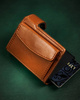 Leather wallet RFID PETERSON PTN 122611906