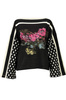 PULLOVER FEMEIE NEGRA BLUGIRL