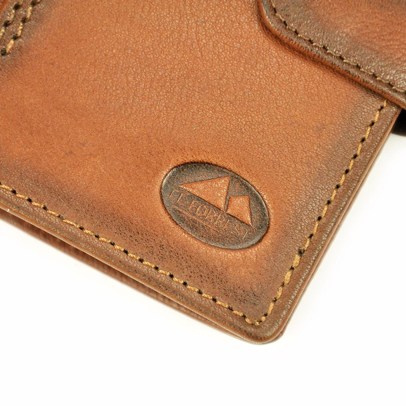 Men's genuine leather wallet EL FORREST 852-29 RFID