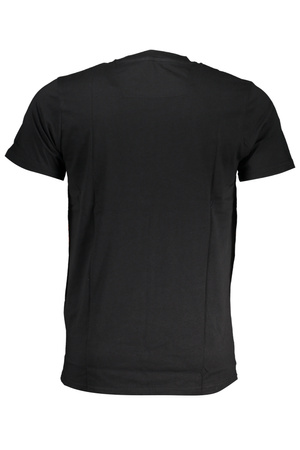 CAVALLI CLASS HERREN-KURZARM-T-SHIRT SCHWARZ