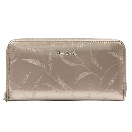 Women's wallet with a plant pattern by Pierre Cardin