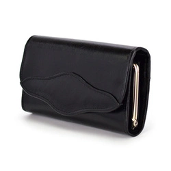 Elegant classic women's leather wallet by Elkor