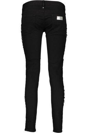 JUST CAVALLI WOMEN&#39;S TROUSERS BLACK