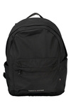 TOMMY HILFIGER MEN&#39;S BLACK BACKPACK