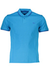 HARMONT &amp; BLAINE MEN&#39;S SHORT SLEEVED POLO SHIRT BLUE