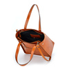 Large shoulder bag women's leather shopperbag