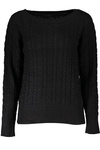 GUESS JEANS WOMEN&#39;S BLACK SWEATER