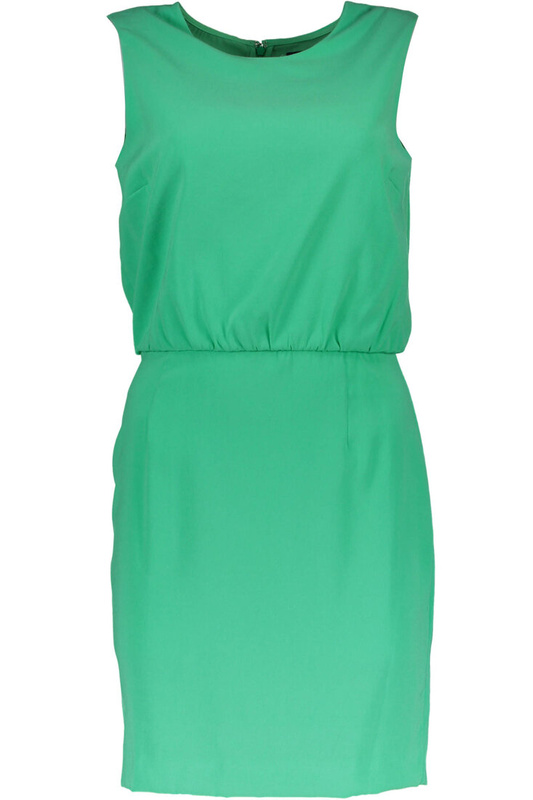 GANT SHORT DRESS GREEN WOMAN