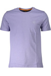 HUGO BOSS MEN'S SHORT SLEEVED T-SHIRT PURPLE