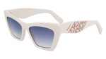 SUNGLASSES FERRAGAMO WOMEN SF1081SE-103 (Szkło/Zausznik/Mostek) 55/17/145 mm)