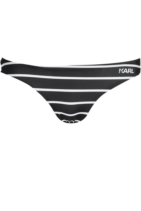 KARL LAGERFELD BEACHWEAR WOMEN&#39;S BOTTOM SWIMSUIT BLACK