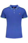 NORWAY 1963 MEN&#39;S BLUE SHORT SLEEVE POLO SHIRT