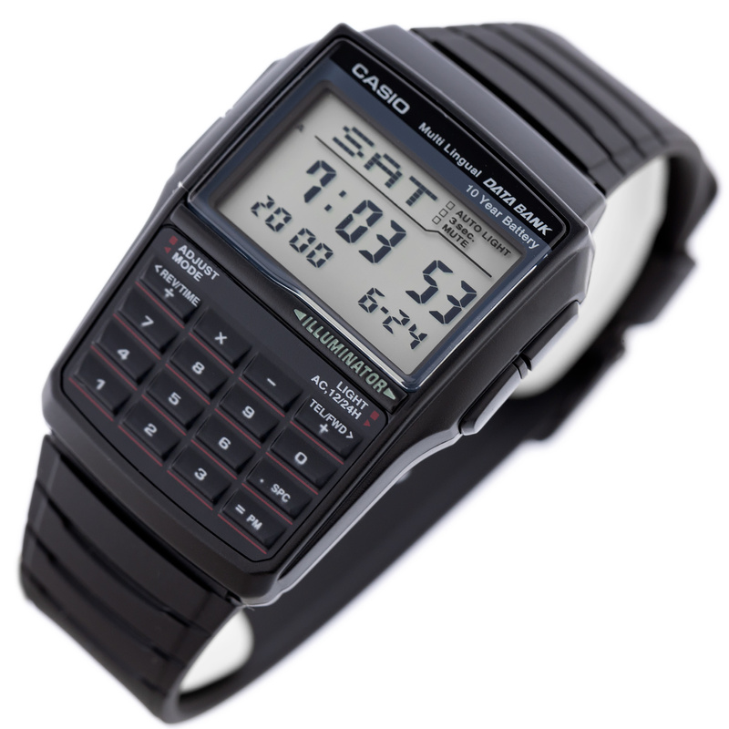 ZEGAREK MĘSKI CASIO VINTAGE DATABANK DBC-32-1A (zd162a) + BOX