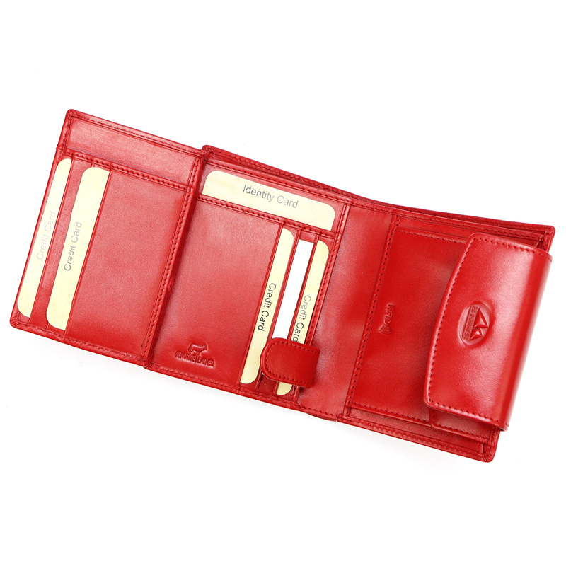 Women's genuine leather wallet EL FORREST 727-67 RFID