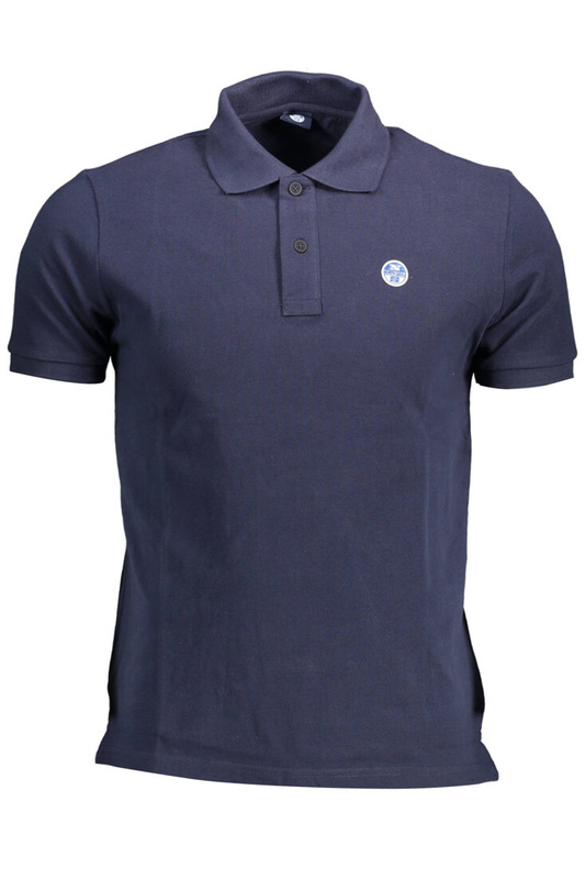 NORTH SAILS SHORT SLEEVE POLO SHIRT MAN BLUE