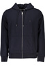 TOMMY HILFIGER MEN&#39;S BLUE ZIP SWEATSHIRT