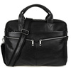 Beltimore men's leather bag Large black laptop J14