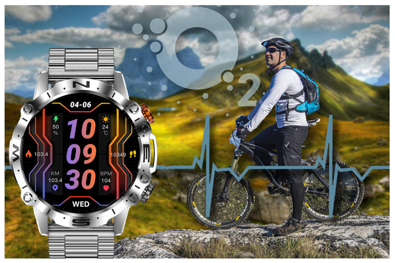 Multifunktionale und stylische SMARTWATCH MEN'S GRAVITY