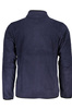 GIAN MARCO VENTURI MEN&#39;S BLUE ZIP SWEATSHIRT