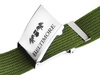 Beltimore green long sash belt F79 : Colors - green, Strap size - r.110-125 cm