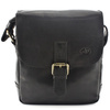 Men's leather crossbody bag EL FORREST