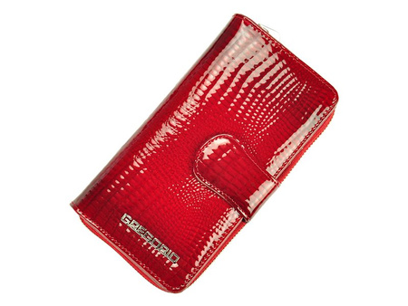 Large Women's Wallet Crocodile Pattern Gregorio