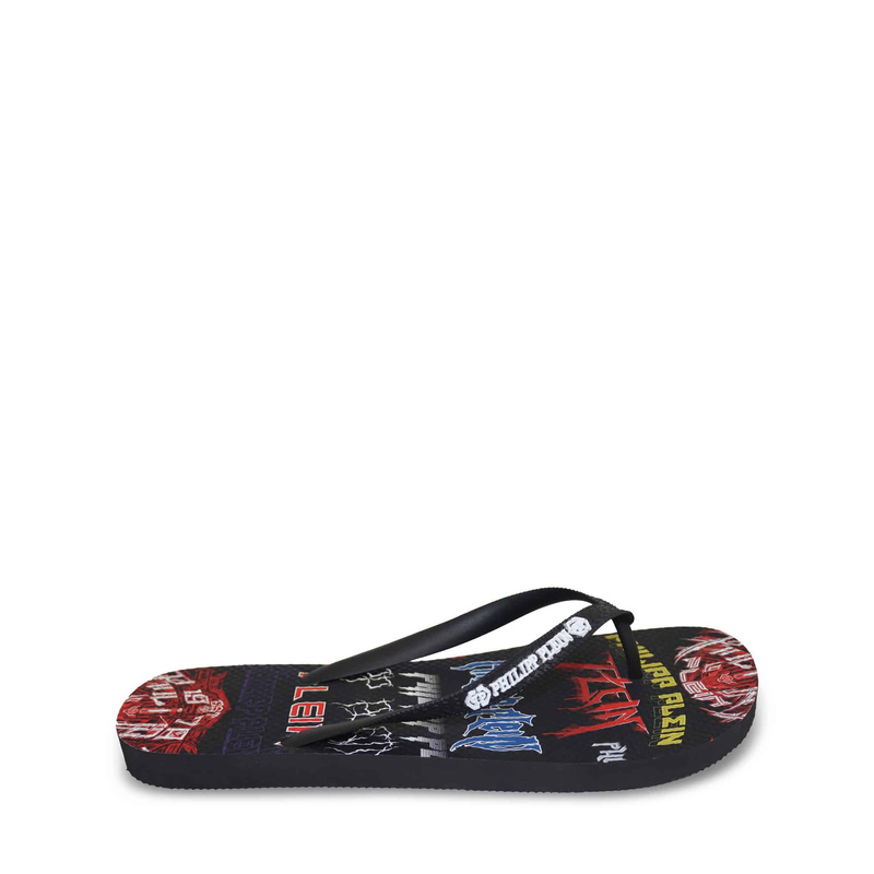 Philipp Plein beach flip-flops