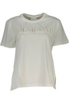 DESIGUAL WOMEN&#39;S SHORT SLEEVE T-SHIRT WHITE