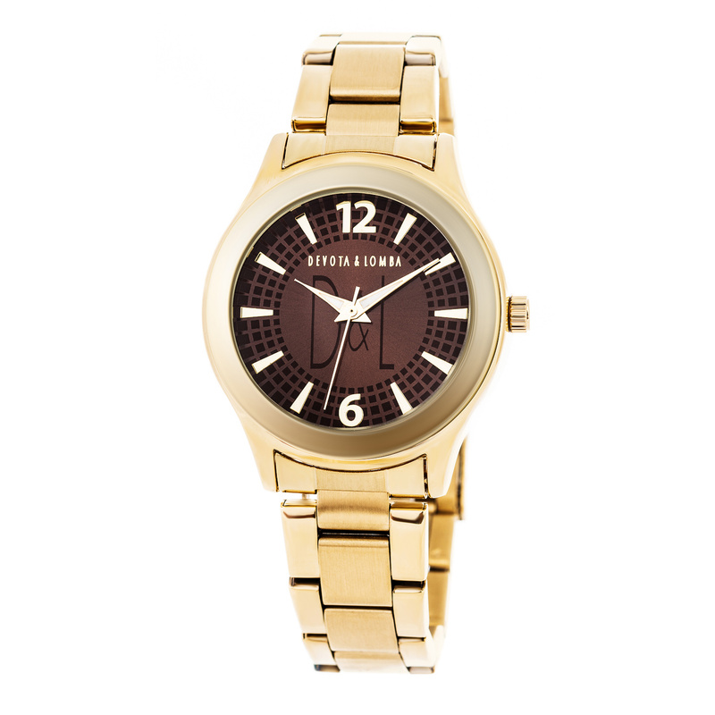 WATCH DEVOTA & LOMBA WOMAN DL001W-02BROW (36MM)