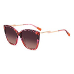 SUNGLASSES MISSONI WOMEN MIS0123GSSDH (Szkło/Zausznik/Mostek) 57/18/145 mm)