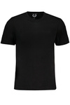 GIAN MARCO VENTURI MEN&#39;S SHORT SLEEVED T-SHIRT BLACK