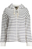 NORTH SAILS WOMEN&#39;S WHITE ZIPPED SWEATSHIRT