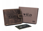 Men's genuine leather wallet Wild N992-P-CHM RFID