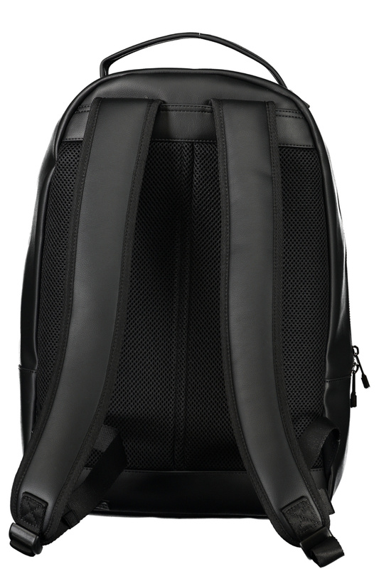 TOMMY HILFIGER MEN&#39;S BLACK BACKPACK