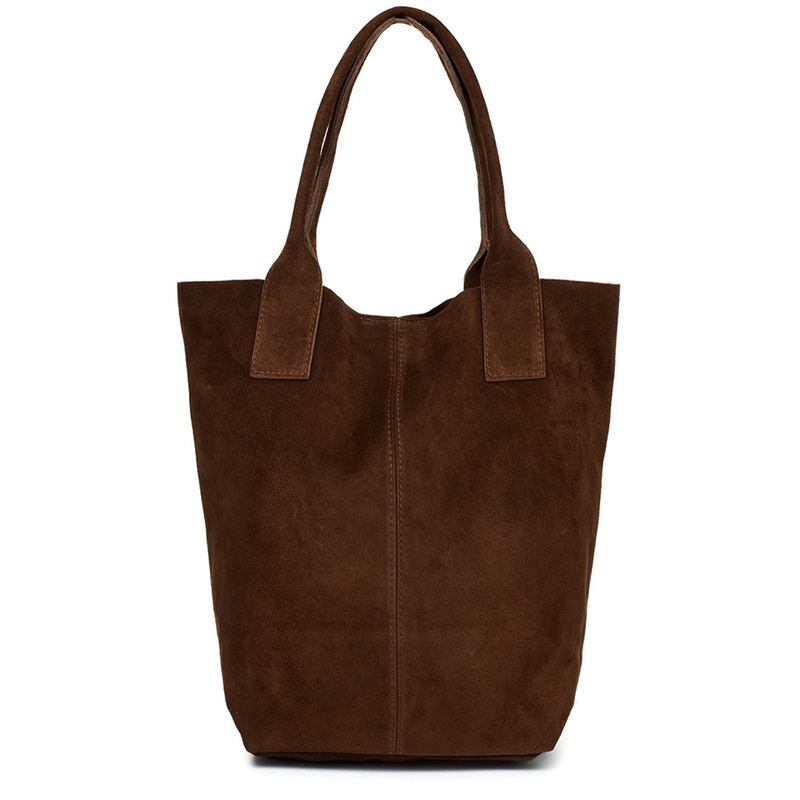 Large leather bag large A4 bag with a dark brown L82 sachet